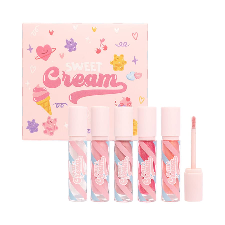 Kit de Glosses Sweet Cream